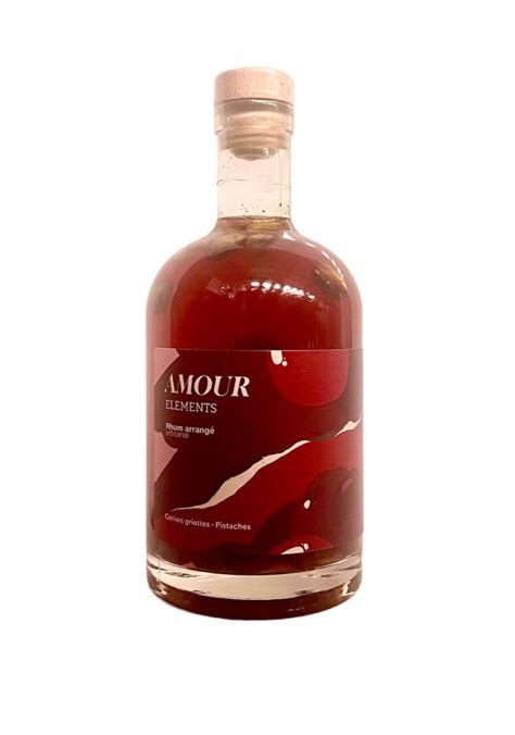 Elements Amour Rhum Arrang Bio Cerises Griottes Pistaches Nowa