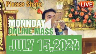 Quiapo Church Live Mass Today Rev Fr Douglas Badong April 15 2024