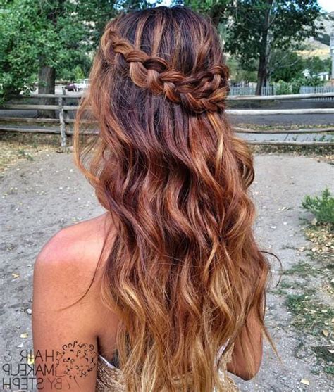 Half Up Half Down Hairstyles For Long Hair Prom Google Search Hair