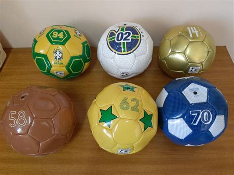 Coleção De Bolas Da Copa Do Mundo Item P Esporte E Outdoor Cbf Nunca