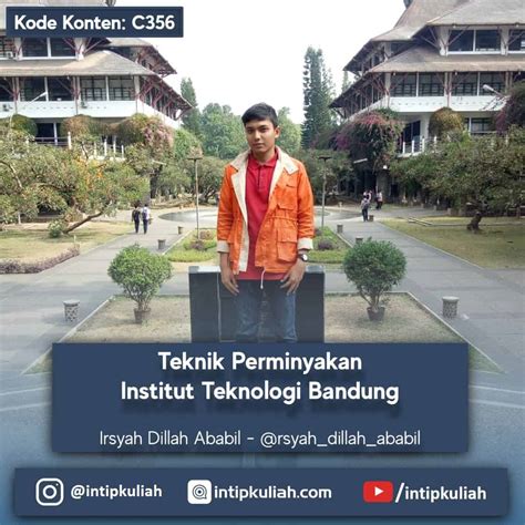 Pengalaman Kuliah Di Teknik Perminyakan ITB Irsyah