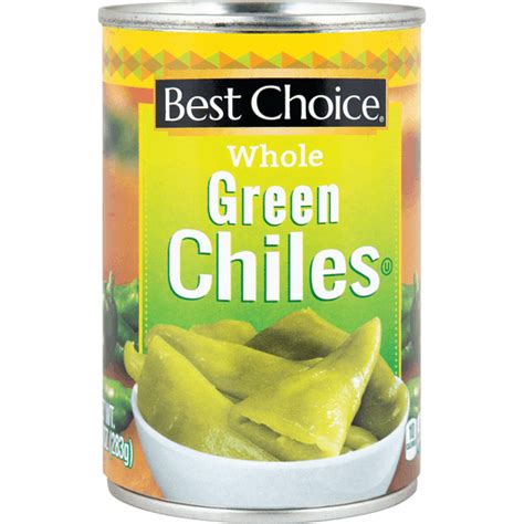 Best Choice Whole Green Chiles Peppers And Chilis Fairplay Foods