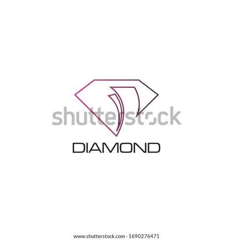 Diamond Logo Icon Design Inspiration Vector Stock Vector Royalty Free