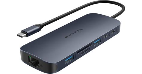 Hyper Hyperdrive Next Port Usb C Hub Midnight Blue Hd Gl