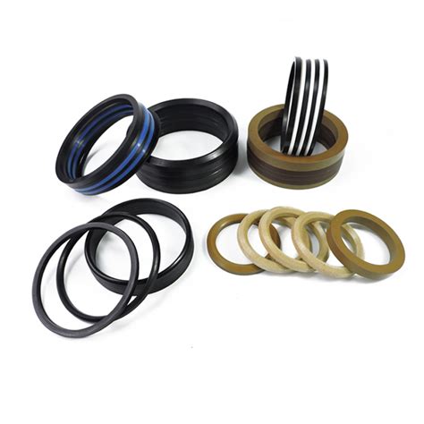 Standard Rubber FKM PTFE Hydraulic Vee Packing Seals NBR PTFE Vee Ring