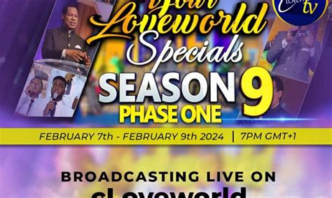 Your Loveworld Specials Season Phase