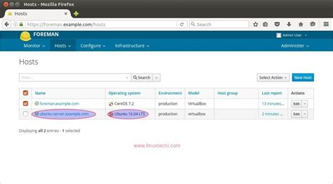 Cómo instalar y configurar Foreman en CentOS 7 redessy