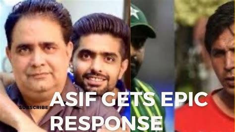 Mohammad Asif Pokes Babar Azam Gets Classy Response From His Father