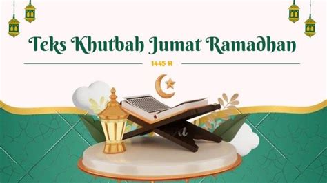 Contoh Teks Khutbah Jumat Tema Ramadhan Bulan Awal Turunnya Al Quran