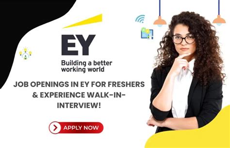 EY Are Hiring Freshers College Student Entry Level Candidate