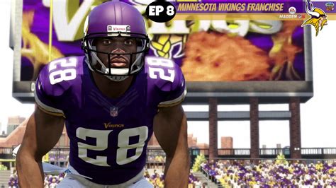 Madden 16 Xbox One Minnesota Vikings Owner Mode Franchise Ep8 Week