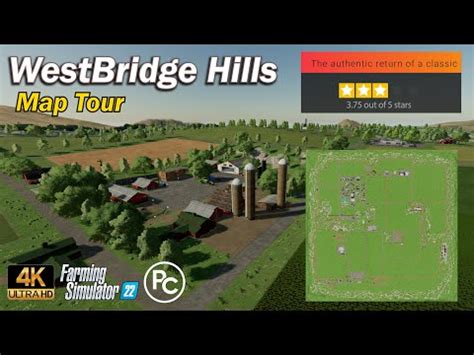 WestBridge Hills Map Review Farming Simulator 22 YouTube