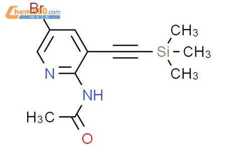 875639 46 6 Acetamide N 5 Bromo 3 Trimethylsilyl Ethynyl 2