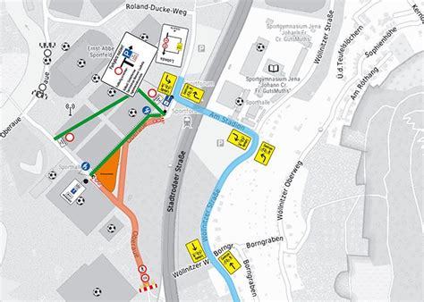 Jenaer Nachrichten Jenaer Oberaue Umleitungen für Fahrradfahrende