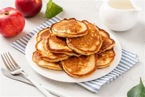 Hot Cakes De Manzana Sin Harina As Los Puedes Preparar Para La Hora