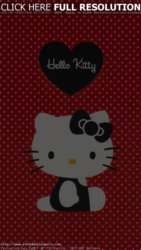 Red Hello Kitty Iphone 5 Wallpaper Hd Wallpapers Source スマホ壁紙