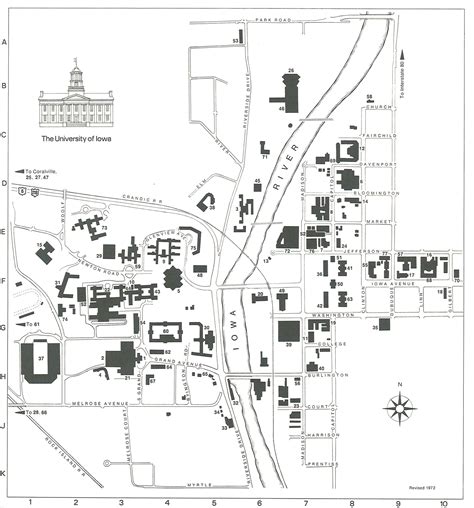 Past Master Plans Campus Planning And Development The University Of Iowa