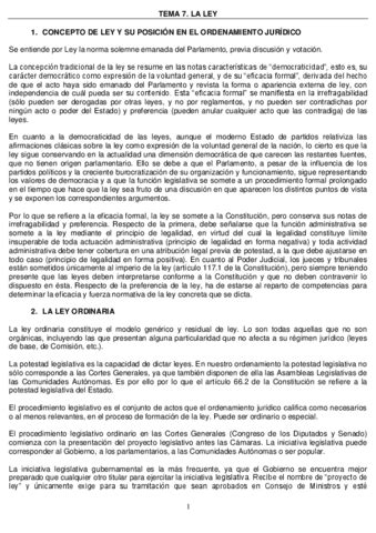 Tema La Constitucion Y Las Fuentes Del Derecho Pdf