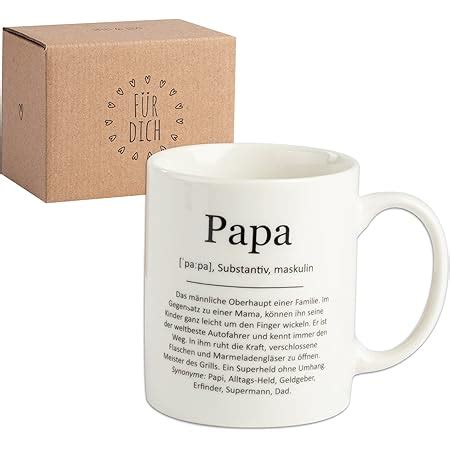 Definition Papa Substantiv Tasse Mit Worterkl Rungen Wie Im Duden F R