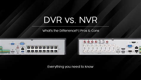 DVR vs. NVR Camera Systems: What's the Difference?