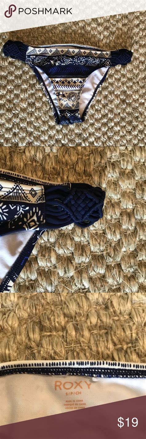 Roxy Bikini Swim Bottoms Worn Once Clean And In Excellent Condition