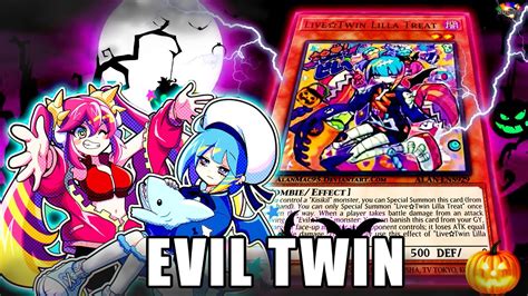 Yugioh Evil Twin Deck New Support Livetwin Lilla Treat Live Twin Live