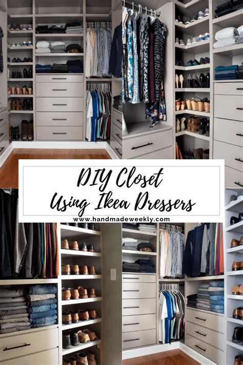 Diy Walk In Closet Using Ikea