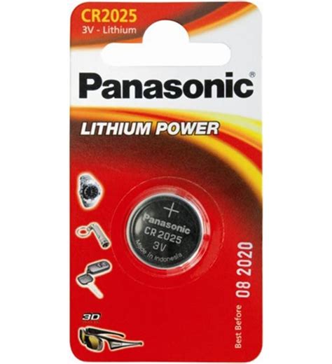 Pila Litio Panasonic Cr 2025 1bp 1 Blister 3v C2025