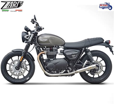 Silencieux Zard Pour Triumph Street Twin Et Street Cup