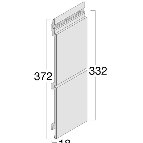 Lame Double Kerrafront Modern Wood Mm Connex Gris Quartz Colis