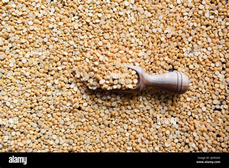 Raw Split Dried Chickpea Lentils Stock Photo Alamy