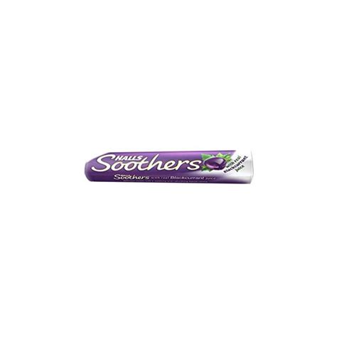 Buy Halls Soothers Med Sweets Blackcurrant 45g Online Uk