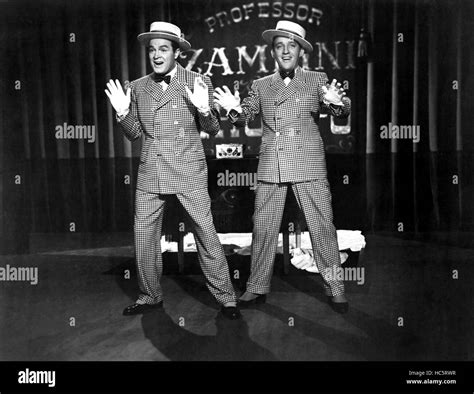 ROAD TO UTOPIA Bob Hope Bing Crosby 1945 Stock Photo Alamy