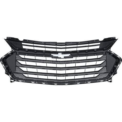 Front Bumper Upper Grille Grill Chrome For Chevy Chevrolet Traverse 2018 2021 Ebay