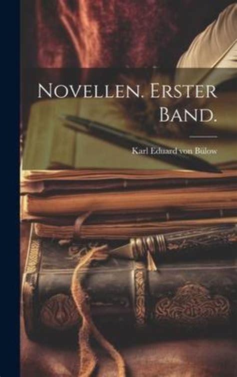 Novellen Erster Band Von Buch