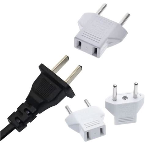 Voyage Us Vers Eu Prise Adaptateur Prise Usa Vers France 5 Pcs