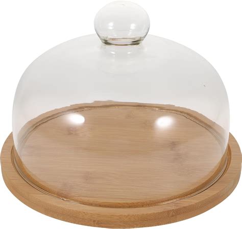 Amazon Baderke Acrylic Cake Stand With Dome Cover 11 Inch Round