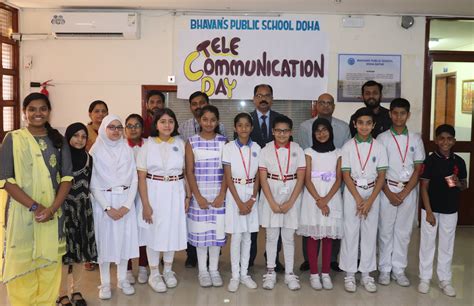 Bhavan’s Public School celebrated World Telecommunication Day | Bhavans ...