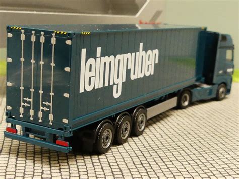 Modellspielwaren Reinhardt Herpa Mb Actros Gigaspace Container