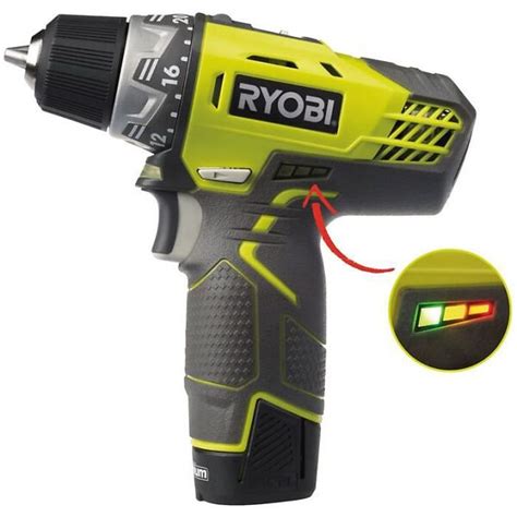 Perceuse Visseuse Ryobi R Dd S V X Ah Li Ion Nm R Glages