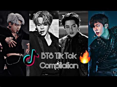 BTS All Members Tik Tok Fire Compilation Video V Jimin Suga Rm