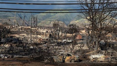 Maui Wildfire Becomes Deadliest In Us For More Than A Century As Death