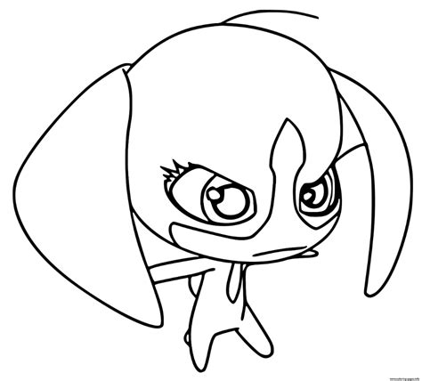 Print Chien Kwami Coloring Pages Ladybug Coloring Page Coloring