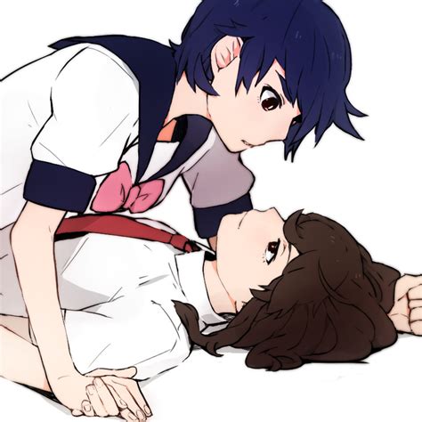 Kanbaru Suruga And Numachi Rouka Monogatari And More Drawn By Je