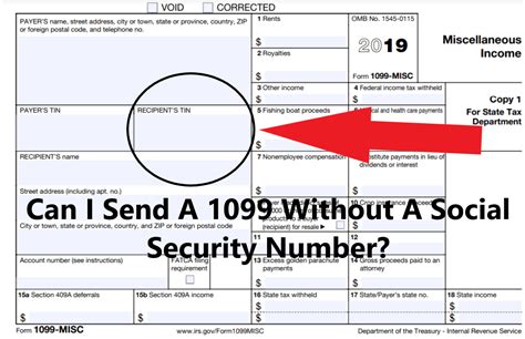 How Can I Issue A 1099 Misc To A Contractor Without Their Social