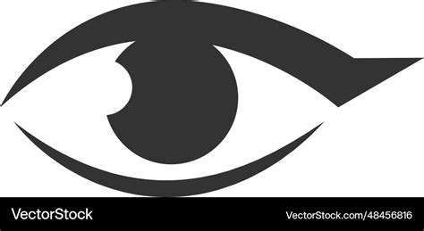 Female eye icon vision symbol beauty sign Vector Image