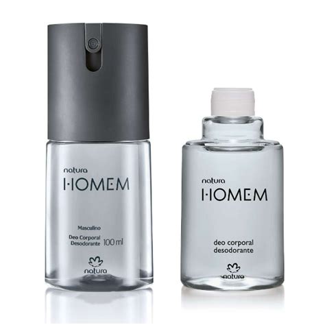 Kit Deo Corporal Natura Homem Refil 100 ml cada Natura Cosméticos