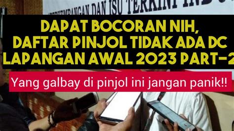 Yess Dapat Bocoran Inilah Daftar Pinjol Tidak Ada DC Lapangan Awal