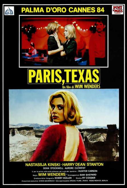 Paris Texas Movie Poster Print 27 X 40 Item Movcj3353 Posterazzi