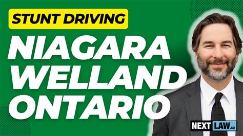 Facing Stunt Driving Charges Niagara Welland Ontario Guide